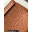 Loewe T Pouch Bag in grained calfskin Brown 2024