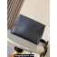 Loewe T Pouch Bag in grained calfskin Black 2024