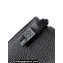 Loewe T Pouch Bag in grained calfskin Black 2024