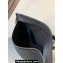 Loewe T Pouch Bag in grained calfskin Black 2024