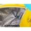 Fendi FF Cube Mini Bag in nappa-leather Yellow 2024