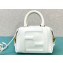 Fendi FF Cube Mini Bag in nappa-leather White 2024