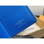 Louis Vuitton Taiga cowhide leather and Monogram canvas Pocket Organizer Wallet M83095 Blue 2024