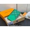 Louis Vuitton Taiga cowhide leather and Monogram canvas Coin Card Holder M83102 Green 2024