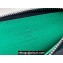 Louis Vuitton Taiga cowhide leather and Monogram canvas Coin Card Holder M83102 Green 2024