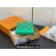 Louis Vuitton Taiga cowhide leather and Monogram canvas Multiple Wallet M30993 Green 2024