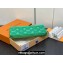 Louis Vuitton Taiga cowhide leather and Monogram canvas Zippy Vertical Wallet Green 2024