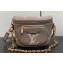 Louis Vuitton Monogram Empreinte Mini Bumbag M83219 Tourterelle Beige / Cream 2024
