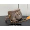 Louis Vuitton Monogram Empreinte Mini Bumbag M83219 Tourterelle Beige / Cream 2024