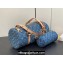 Louis Vuitton Monogram Denim Papillon Bag M46830 Blue New LV Remix 2024 