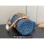 Louis Vuitton Monogram Denim Papillon Bag M46830 Blue New LV Remix 2024 