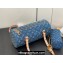 Louis Vuitton Monogram Denim Papillon Bag M46830 Blue New LV Remix 2024 