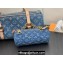 Louis Vuitton Monogram Denim Papillon Bag M46830 Blue New LV Remix 2024 