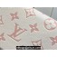 Louis Vuitton Monogram Empreinte Félicie Pochette Bag M83025 White/Pink 2024