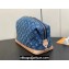 Louis Vuitton Monogram Denim Pochette Cosmétique GM Bag M24317 Blue New LV Remix 2024