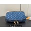 Louis Vuitton Monogram Denim Pochette Cosmétique GM Bag M24317 Blue New LV Remix 2024