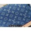 Louis Vuitton Monogram Denim Pochette Cosmétique GM Bag M24317 Blue New LV Remix 2024