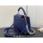 Louis Vuitton Taurillon leather Capucines BB Bag M23280 Blue 2024