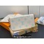 Louis Vuitton Monogram Empreinte Félicie Pochette Bag M83025 White/Green 2024