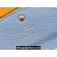 Louis Vuitton Monogram Empreinte Rosalie Coin Purse M83231 Blue Hour 2024