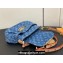 Louis Vuitton Monogram Denim Sunset Bag M46829 Blue New LV Remix 2024