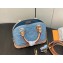 Louis Vuitton Monogram Vernis Alma BB Bag New LV Remix M24062 Sky 2024