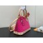 Louis Vuitton Monogram Vernis Alma BB Bag New LV Remix M90611 Neon Pink 2024