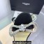 Mach & Mach Heel 9.5cm Double Crystal Bow Ankle Strap Sandals in Satin Black 2024