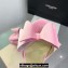 Mach & Mach Heel 9.5cm Le Cadeau Double Bow Ankle Strap Sandals in Satin Pink 2024