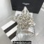 Aquazzura Heel 11cm Crystal Margarita Pumps Leather Silver 2024