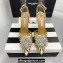 Aquazzura Heel 11cm Crystal Margarita Pumps Leather Gold 2024