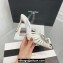 Aquazzura Heel 11cm Crystal Margarita Slingback Pumps Satin White 2024