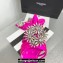 Aquazzura Heel 11cm Crystal Margarita Slingback Pumps Satin Fuchsia 2024