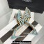 Aquazzura Heel 11cm Crystal Margarita Slingback Pumps Leather Multicolor Blue 2024