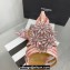 Aquazzura Heel 11cm Crystal Margarita Slingback Pumps Leather Multicolor Pink 2024