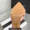 Aquazzura Heel 11cm Crystal Margarita Slingback Pumps Leather Multicolor Pink 2024
