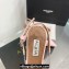 Alaia Heel 6cm Le Cœur Slingbacks In Patent Lambskin Pink 2024