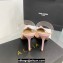 Alaia Heel 10.5cm Le Cœur Mules In Patent Calfskin Pink 2024