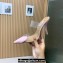 Alaia Heel 10.5cm Le Cœur Mules In Patent Calfskin Pink 2024
