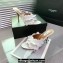 Alaia Heel 10.5cm Confetti Mules In Patent Leather White 2024