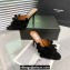 Alaia Heel 10.5cm Confetti Mules In Suede Leather Black 2024