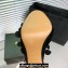 Alaia Heel 10.5cm Confetti Mules In Suede Leather Black 2024