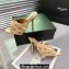 Alaia Heel 10.5cm Confetti Mules In Suede Leather Beige 2024