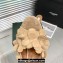 Alaia Heel 10.5cm Confetti Mules In Suede Leather Beige 2024