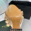 Alaia Heel 10.5cm Confetti Mules In Suede Leather Beige 2024