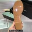 Alaia Confetti Flat Slide Sandals In Patent Leather Black 2024