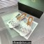 Alaia Confetti Flat Slide Sandals In Patent Leather White 2024