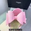 Mach & Mach Heel 9.5cm Le Cadeau Double Bow Mules in Satin Pink 2024