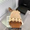 Alaia Bombe Flat Sandals In Suede Leather Nude 2024