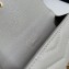 Saint Laurent Cassandre Matelassé Small Envelope Wallet In Grain De Poudre Embossed Leather 414404 Blanc Vintage/Gold